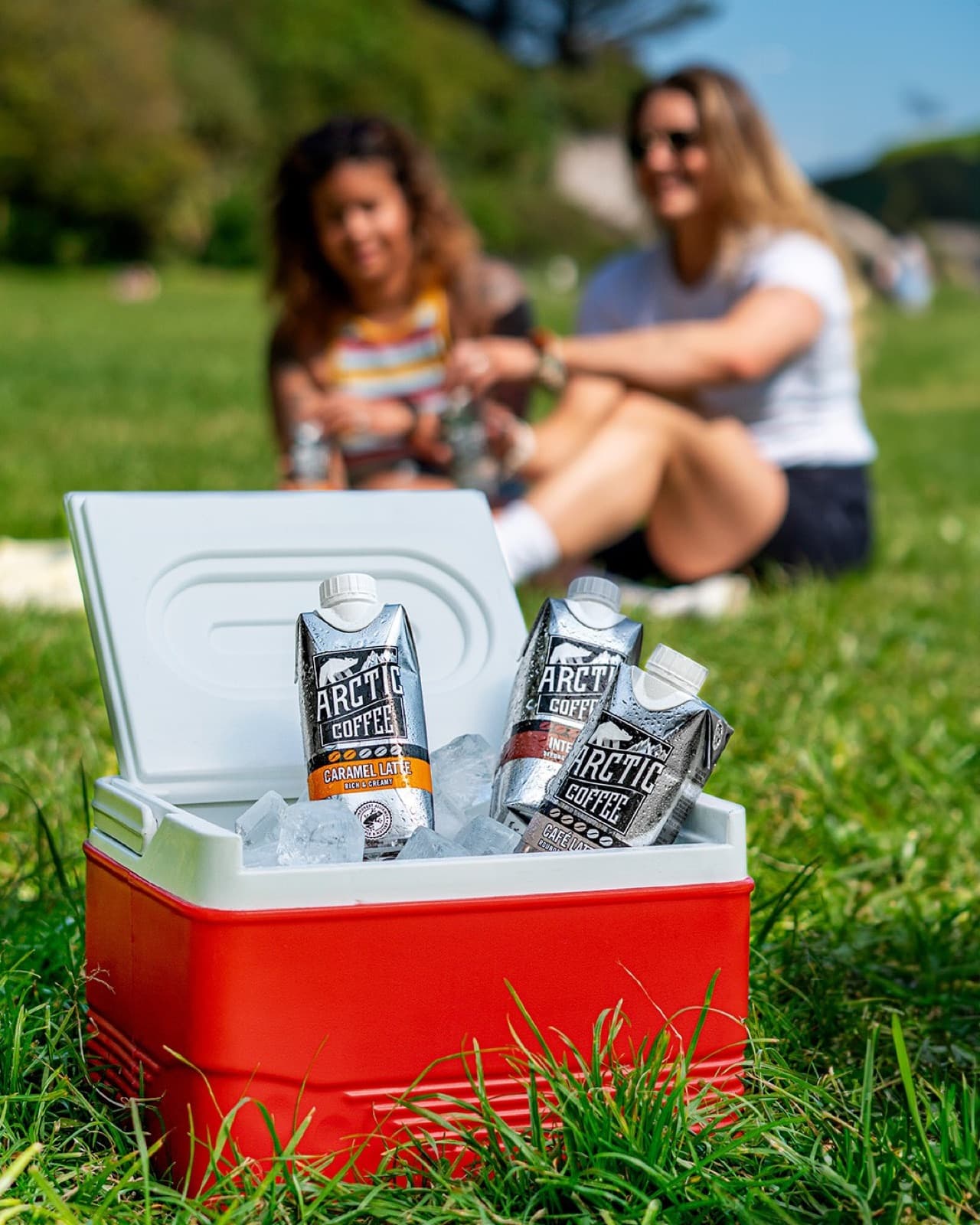 Arctic Coffee summer lifestyle content